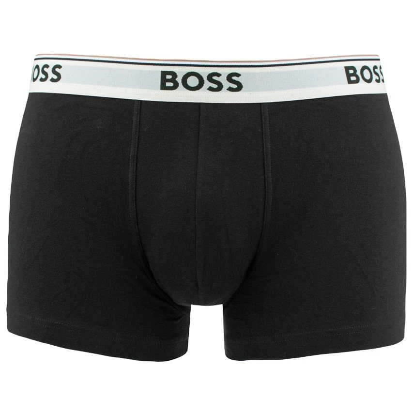 Hugo Boss BOSS power 3-pack boxer trunks basic combi zwart IV Hugo Boss BOSS Power 3-pack Boxer Trunks Basic Combi Zwart IV -Boxers Winkel