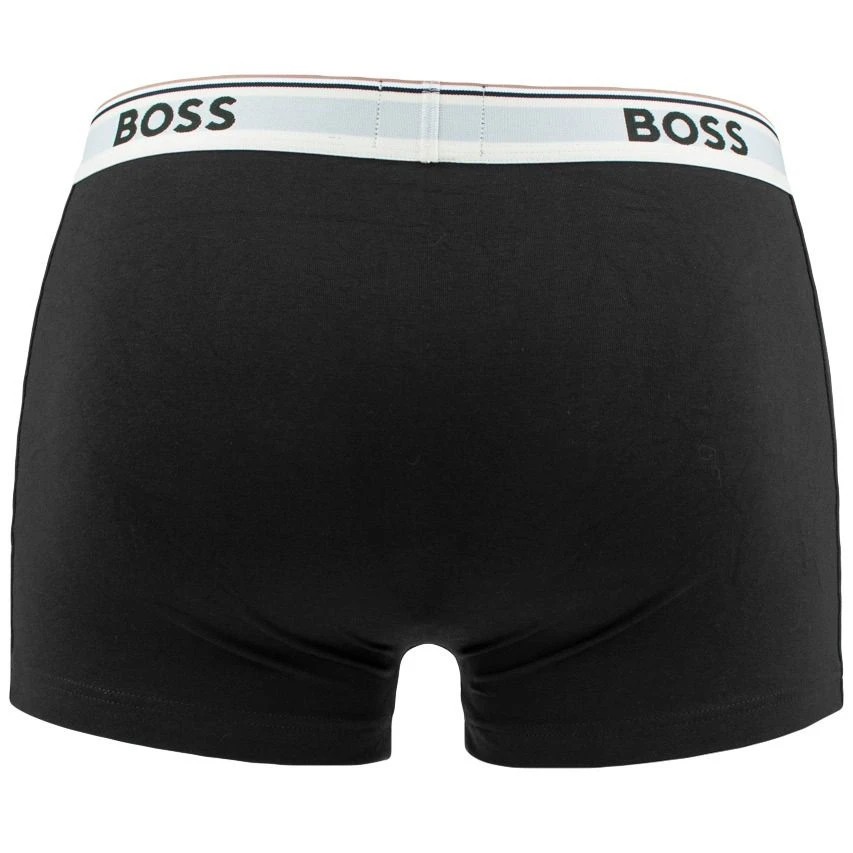 Hugo Boss BOSS power 3-pack boxer trunks basic combi zwart IV Hugo Boss BOSS Power 3-pack Boxer Trunks Basic Combi Zwart IV -Boxers Winkel