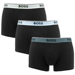 Hugo Boss BOSS Power 3-pack Boxer Trunks Basic Combi Zwart IV