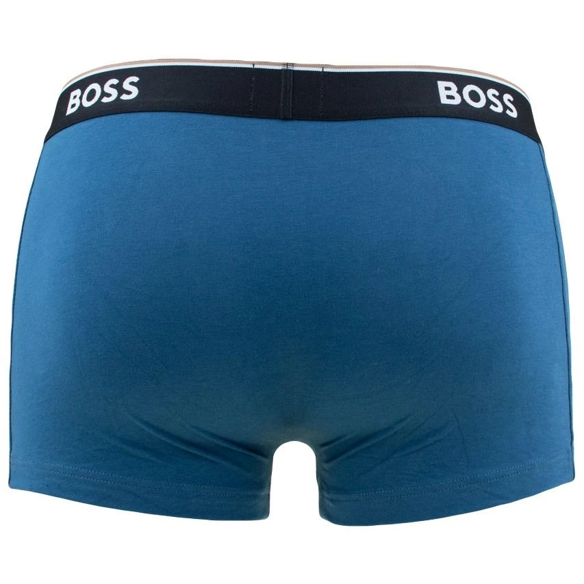Hugo Boss BOSS power 3-pack boxer trunks basic blauw II Hugo Boss BOSS Power 3-pack Boxer Trunks Basic Blauw II -Boxers Winkel