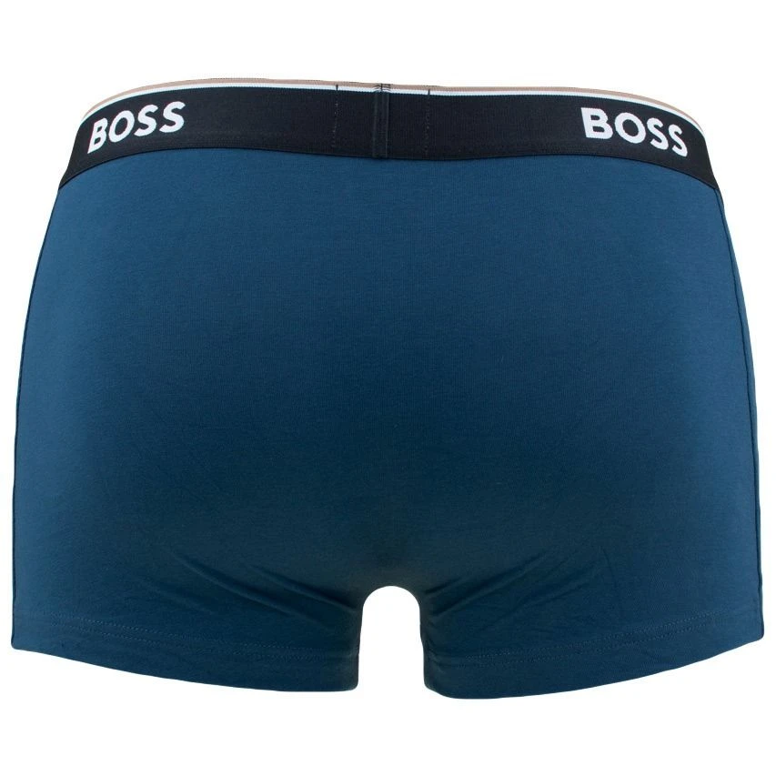 Hugo Boss BOSS power 3-pack boxer trunks basic blauw II Hugo Boss BOSS Power 3-pack Boxer Trunks Basic Blauw II -Boxers Winkel
