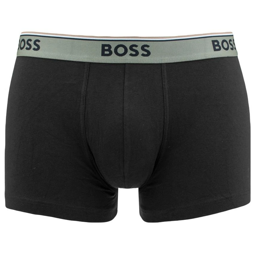 Hugo Boss BOSS power 3-pack boxer trunks basic combi zwart 983 Hugo Boss BOSS Power 3-pack Boxer Trunks Basic Combi Zwart 983 -Boxers Winkel