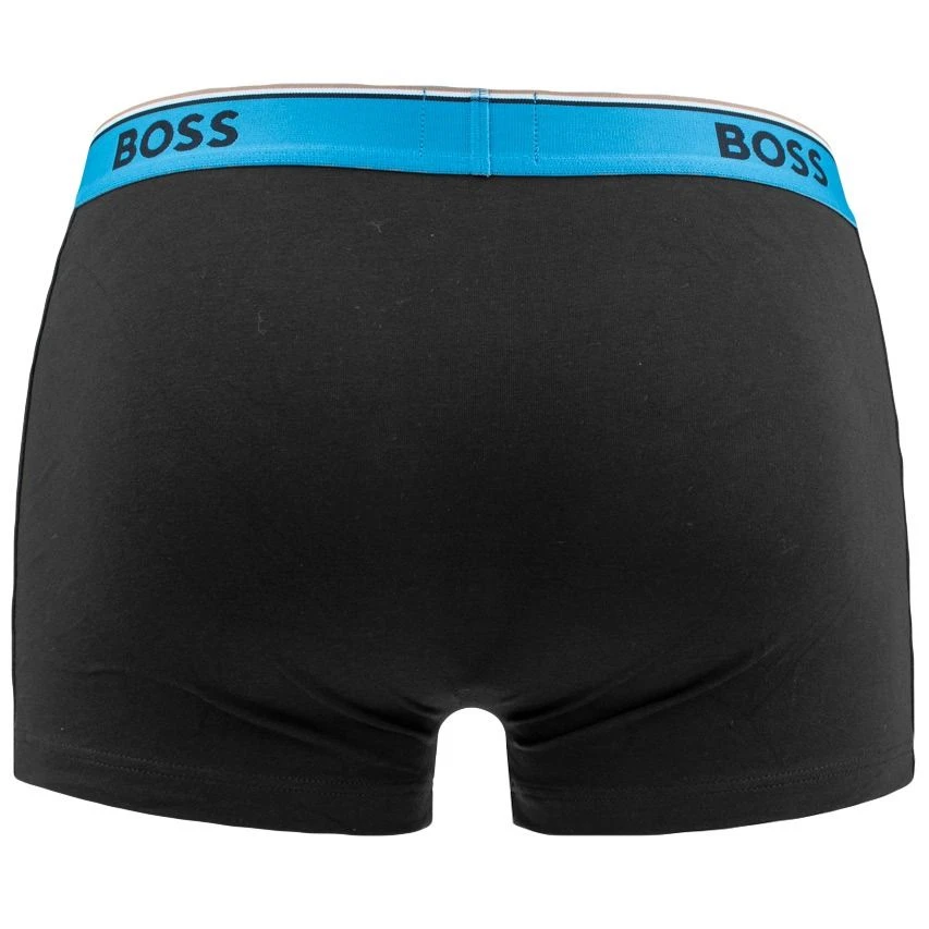 Hugo Boss BOSS power 3-pack boxer trunks basic combi zwart 983 Hugo Boss BOSS Power 3-pack Boxer Trunks Basic Combi Zwart 983 -Boxers Winkel