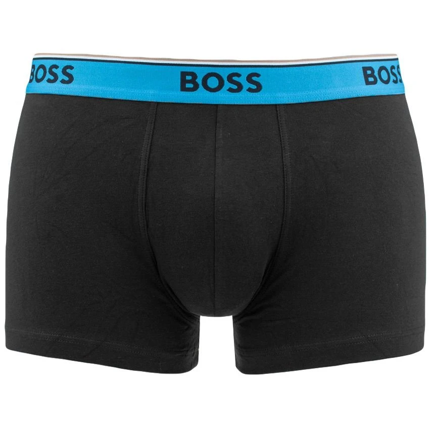 Hugo Boss BOSS power 3-pack boxer trunks basic combi zwart 983 Hugo Boss BOSS Power 3-pack Boxer Trunks Basic Combi Zwart 983 -Boxers Winkel