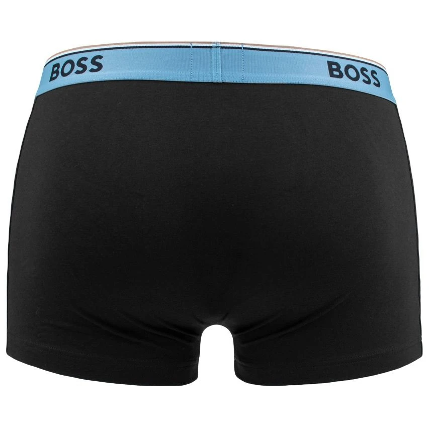 Hugo Boss BOSS power 3-pack boxer trunks basic combi zwart 983 Hugo Boss BOSS Power 3-pack Boxer Trunks Basic Combi Zwart 983 -Boxers Winkel