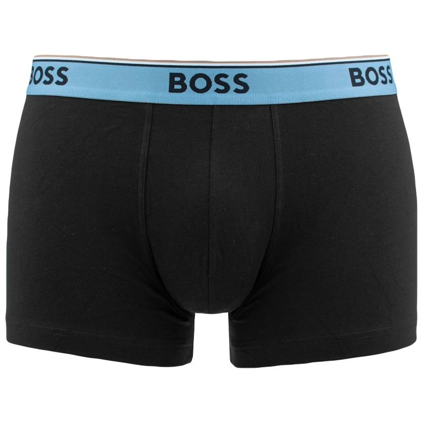 Hugo Boss BOSS power 3-pack boxer trunks basic combi zwart 983 Hugo Boss BOSS Power 3-pack Boxer Trunks Basic Combi Zwart 983 -Boxers Winkel