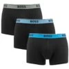 Hugo Boss BOSS Power 3-pack Boxer Trunks Basic Combi Zwart 983