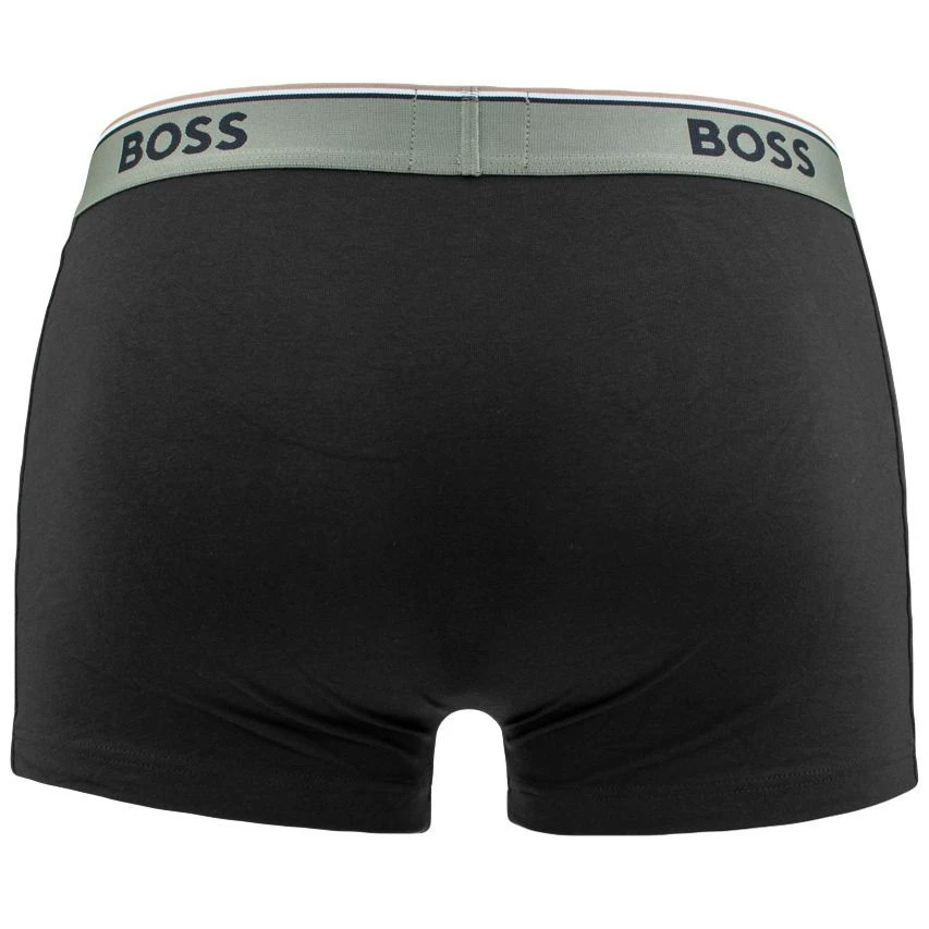 Hugo Boss BOSS power 3-pack boxer trunks basic combi zwart 983 Hugo Boss BOSS Power 3-pack Boxer Trunks Basic Combi Zwart 983 -Boxers Winkel