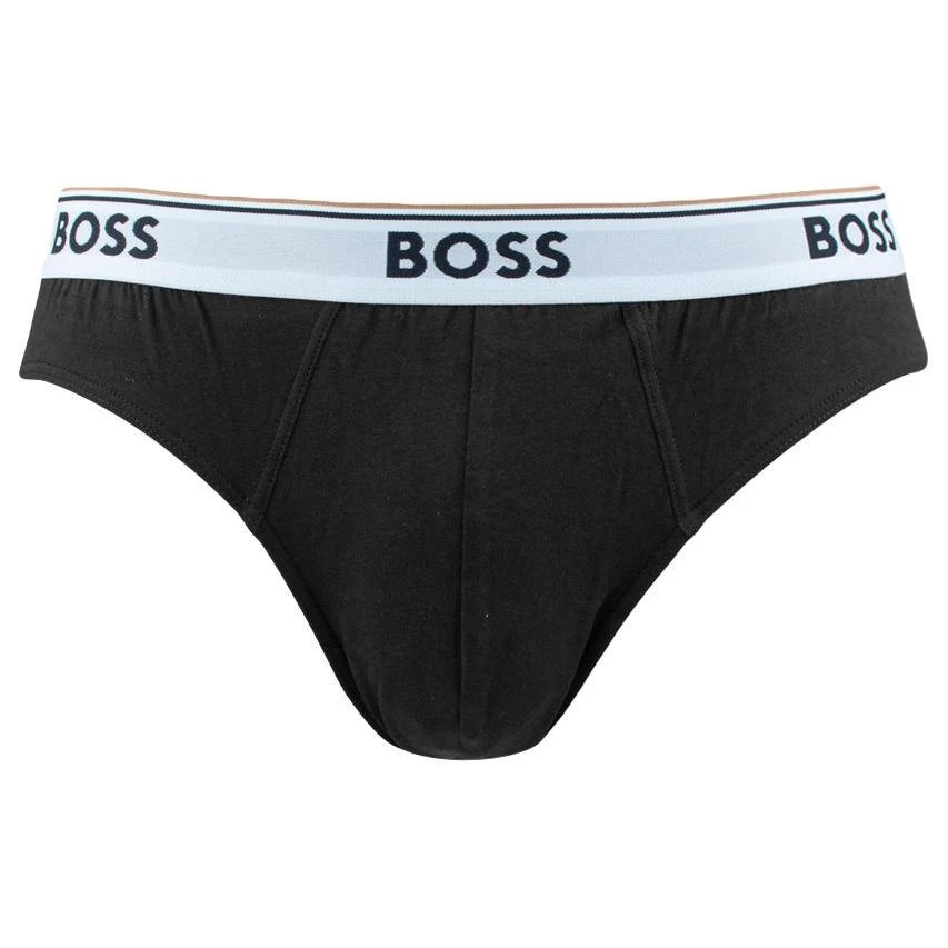 Hugo Boss BOSS power 3-pack herenslips combi zwart 963 Hugo Boss BOSS Power 3-pack Herenslips Combi Zwart 963 -Boxers Winkel