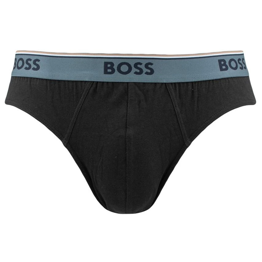 Hugo Boss BOSS power 3-pack herenslips combi zwart 963 Hugo Boss BOSS Power 3-pack Herenslips Combi Zwart 963 -Boxers Winkel