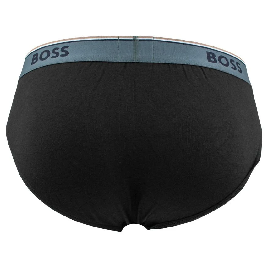 Hugo Boss BOSS power 3-pack herenslips combi zwart 963 Hugo Boss BOSS Power 3-pack Herenslips Combi Zwart 963 -Boxers Winkel