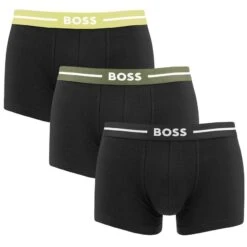 Hugo Boss BOSS Bold 3-pack Boxer Trunks Combi Zwart