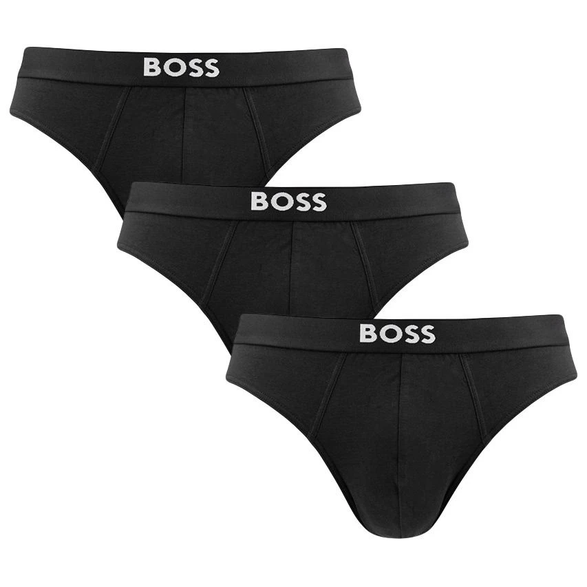 Hugo Boss BOSS one 3-pack herenslips zwart Hugo Boss BOSS One 3-pack Herenslips Zwart -Boxers Winkel