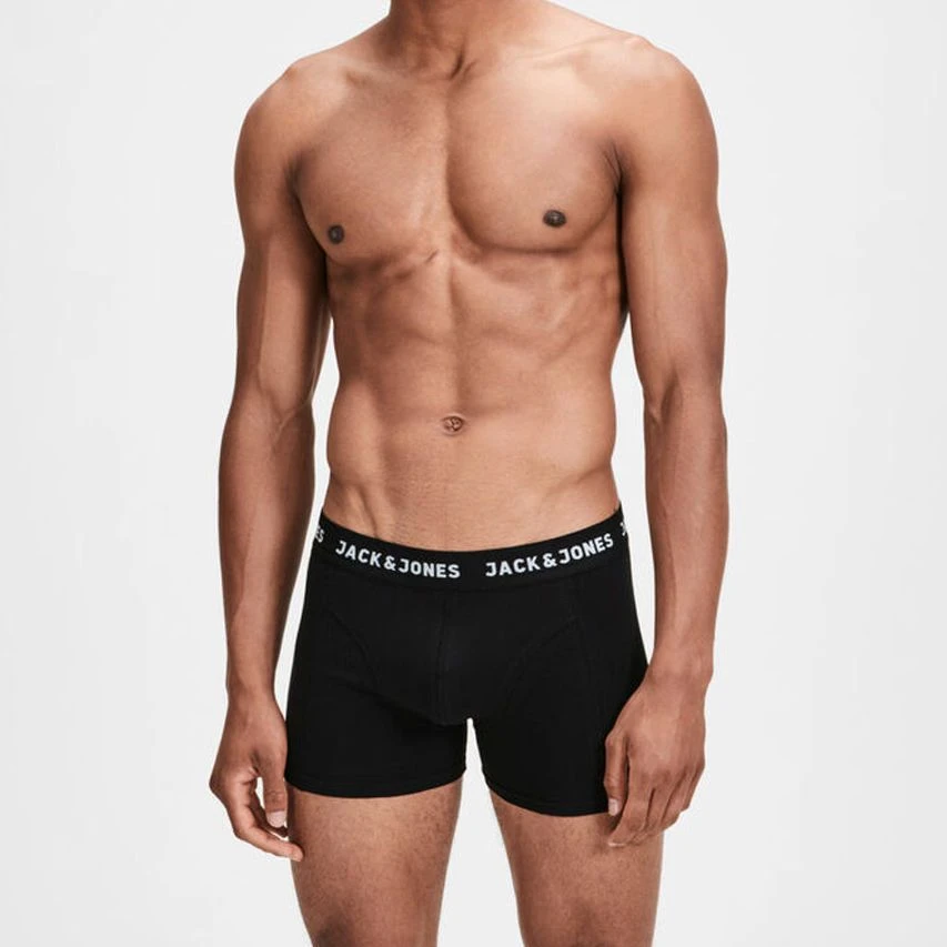 Jack & Jones 2-pack boxer trunks jon zwart Jack & Jones 2-pack Boxer Trunks Jon Zwart -Boxers Winkel
