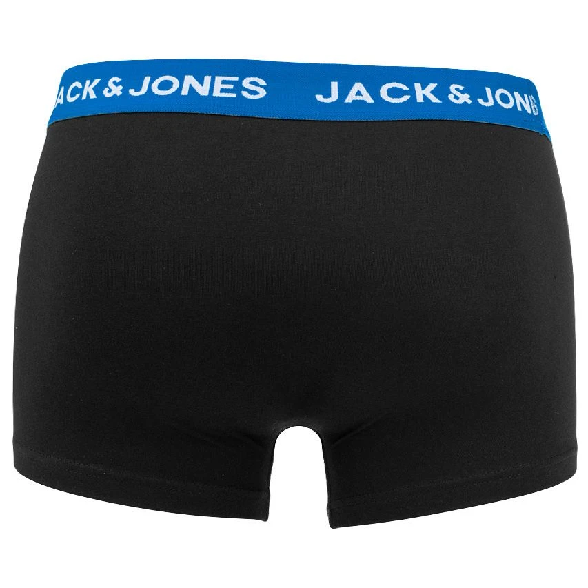 Jack & Jones 5-pack boxer trunks huey combi zwart Jack & Jones 5-pack Boxer Trunks Huey Combi Zwart -Boxers Winkel