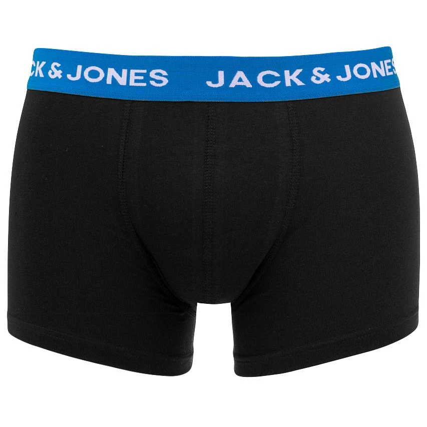 Jack & Jones 5-pack boxer trunks huey combi zwart Jack & Jones 5-pack Boxer Trunks Huey Combi Zwart -Boxers Winkel