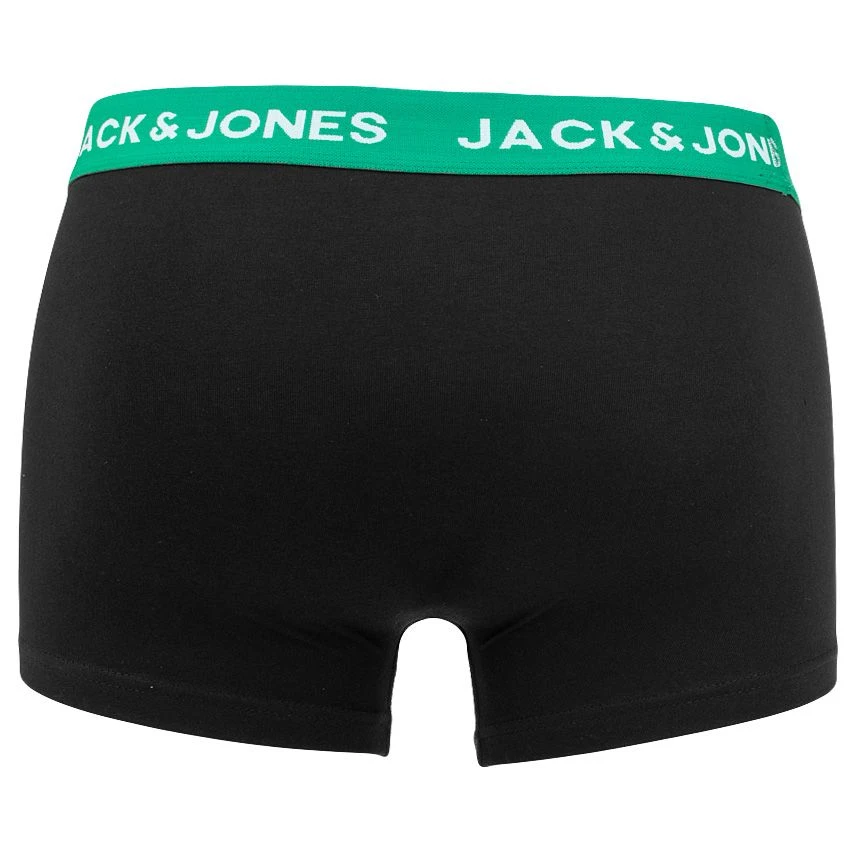 Jack & Jones 5-pack boxer trunks huey combi zwart Jack & Jones 5-pack Boxer Trunks Huey Combi Zwart -Boxers Winkel