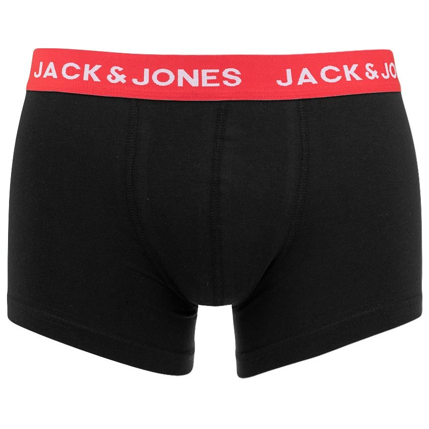 Jack & Jones 5-pack boxer trunks huey combi zwart Jack & Jones 5-pack Boxer Trunks Huey Combi Zwart -Boxers Winkel