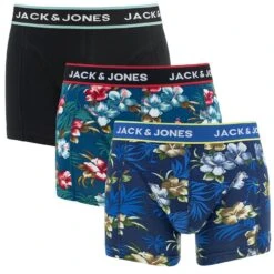 Jack & Jones 3-pack Boxer Trunks Flower Multi
