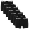 Jack & Jones 7-pack Boxers Huey Zwart