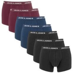 Jack & Jones 7-pack Boxer Trunks Simply Basic Multi