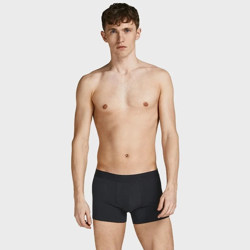 Jack & Jones 12-pack boxer trunks zwart Jack & Jones 12-pack Boxer Trunks Zwart -Boxers Winkel