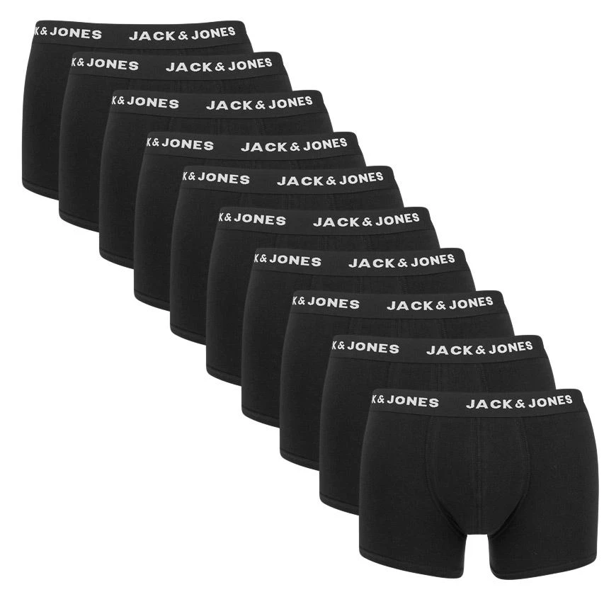 Jack & Jones 10-pack boxers zwart Jack & Jones 10-pack Boxers Zwart -Boxers Winkel