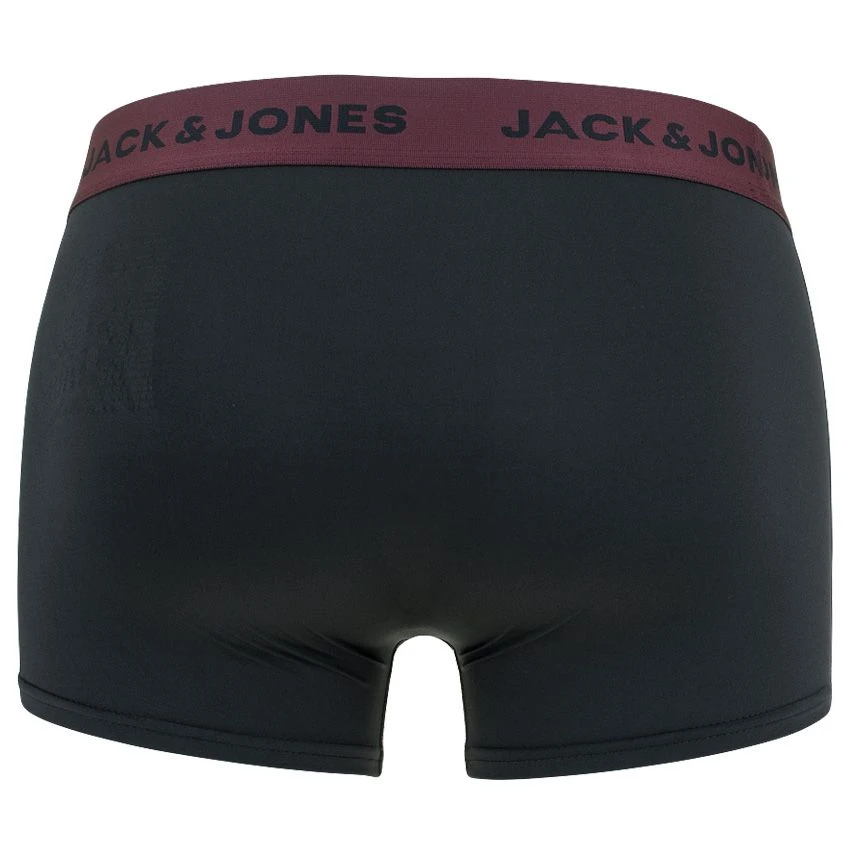 Jack & Jones 3-pack microfiber boxers flower zwart Jack & Jones 3-pack Microfiber Boxers Flower Zwart -Boxers Winkel