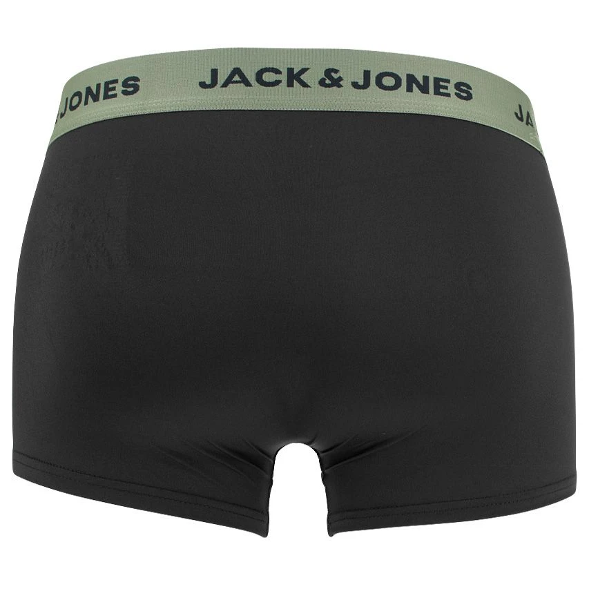 Jack & Jones 3-pack microfiber boxers flower zwart Jack & Jones 3-pack Microfiber Boxers Flower Zwart -Boxers Winkel