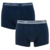 Jack & Jones 2-pack Boxers Vincent Navy Blazer