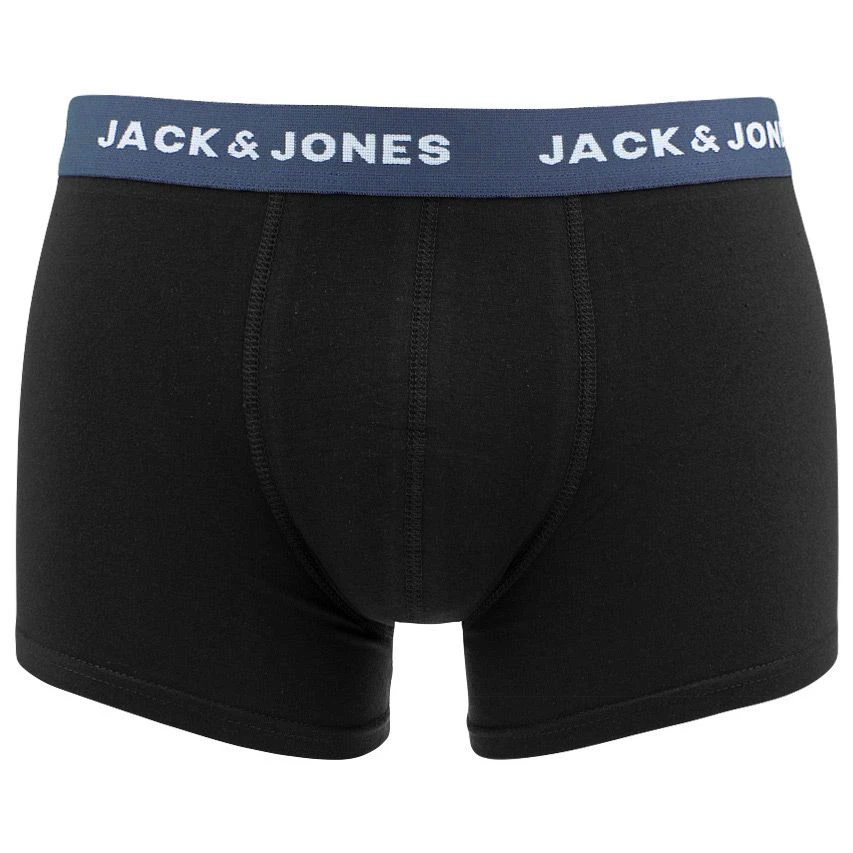Jack & Jones 3-pack boxer trunks combi zwart Jack & Jones 3-pack Boxer Trunks Combi Zwart -Boxers Winkel