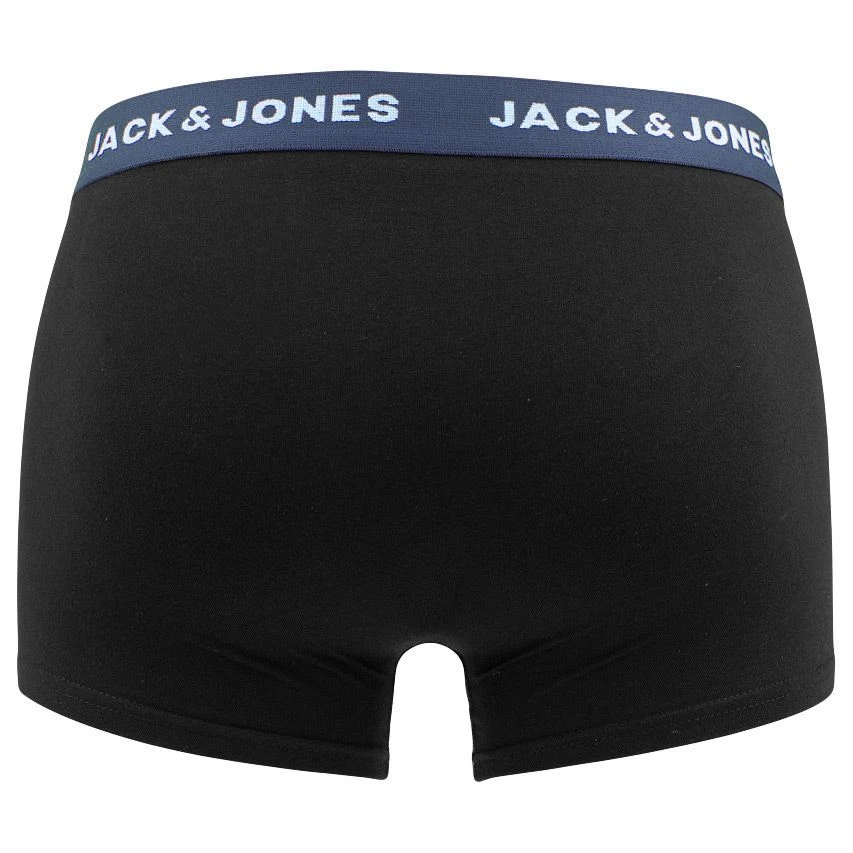 Jack & Jones 3-pack boxer trunks combi zwart Jack & Jones 3-pack Boxer Trunks Combi Zwart -Boxers Winkel