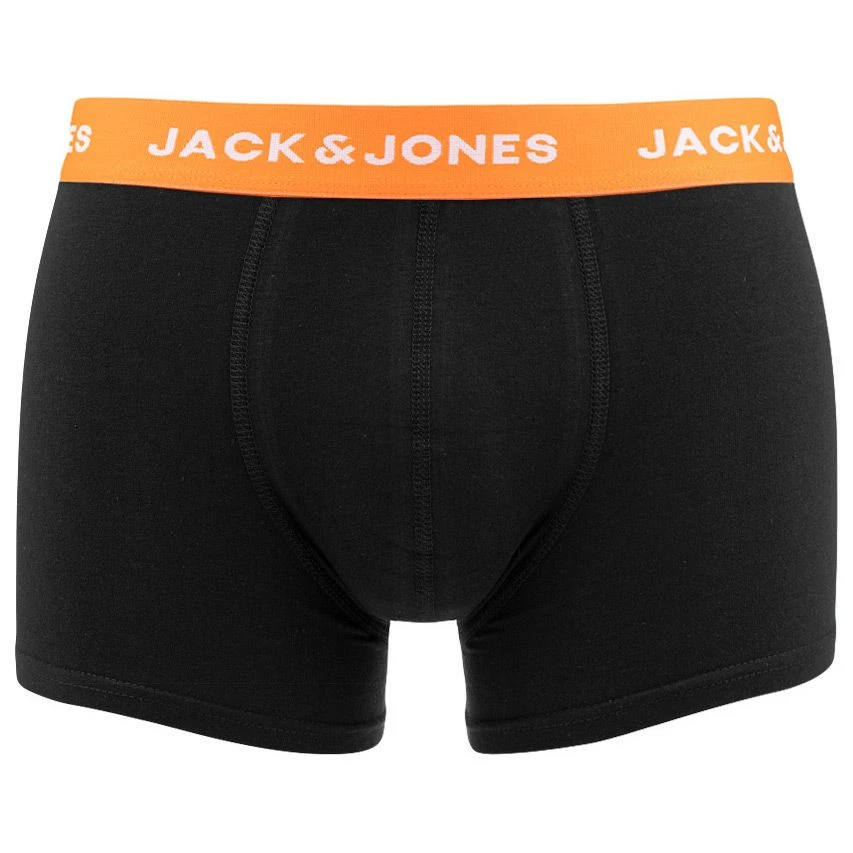 Jack & Jones 3-pack boxer trunks combi zwart Jack & Jones 3-pack Boxer Trunks Combi Zwart -Boxers Winkel