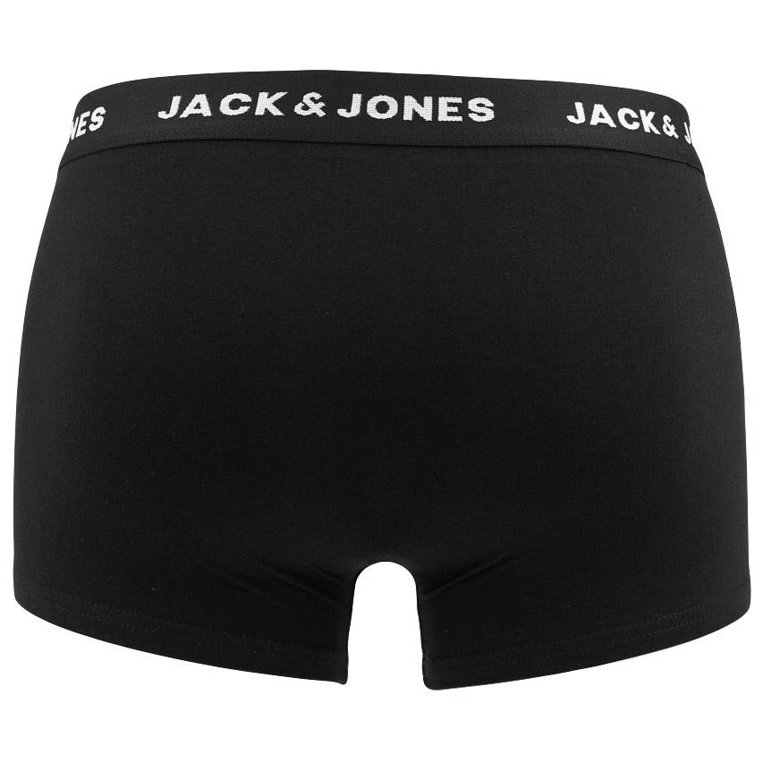 Jack & Jones 3-pack boxer trunks solid zwart Jack & Jones 3-pack Boxer Trunks Solid Zwart -Boxers Winkel