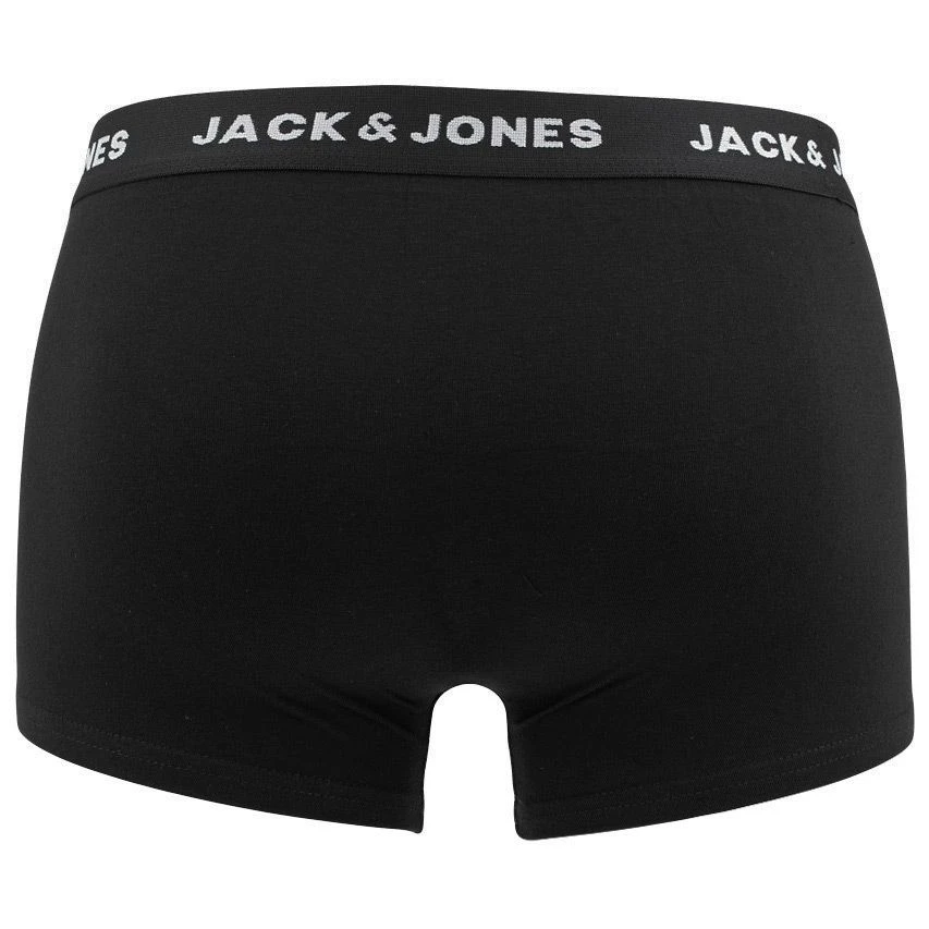 Jack & Jones 3-pack boxer trunks solid zwart Jack & Jones 3-pack Boxer Trunks Solid Zwart -Boxers Winkel