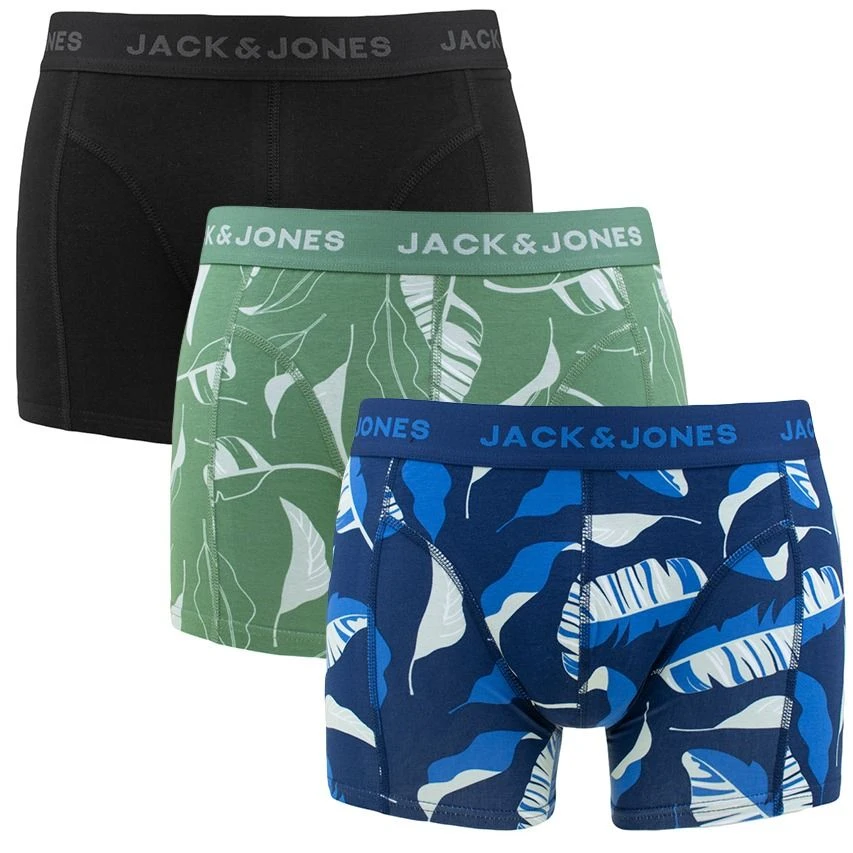 Jack & Jones 3-pack boxer trunks cabanas multi Jack & Jones 3-pack Boxer Trunks Cabanas Multi -Boxers Winkel