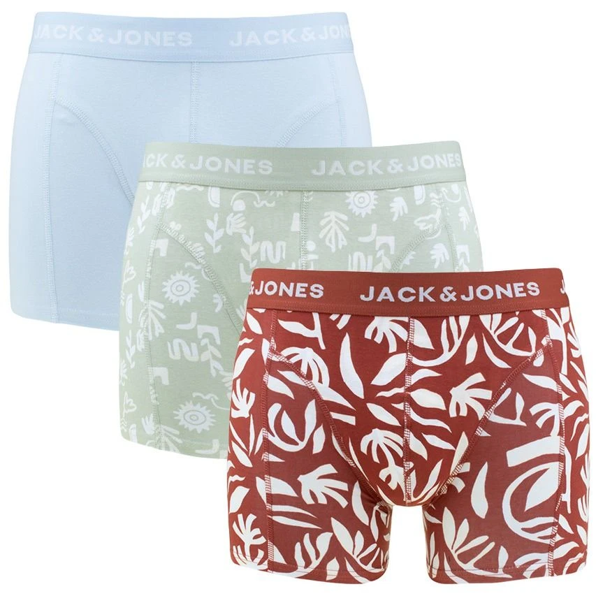 Jack & Jones 3-pack boxer trunks corals multi Jack & Jones 3-pack Boxer Trunks Corals Multi -Boxers Winkel