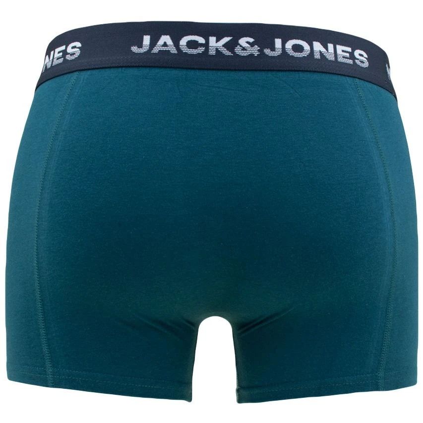 Jack & Jones 5-pack boxer trunks maxwell blauw & groen Jack & Jones 5-pack Boxer Trunks Maxwell Blauw & Groen -Boxers Winkel