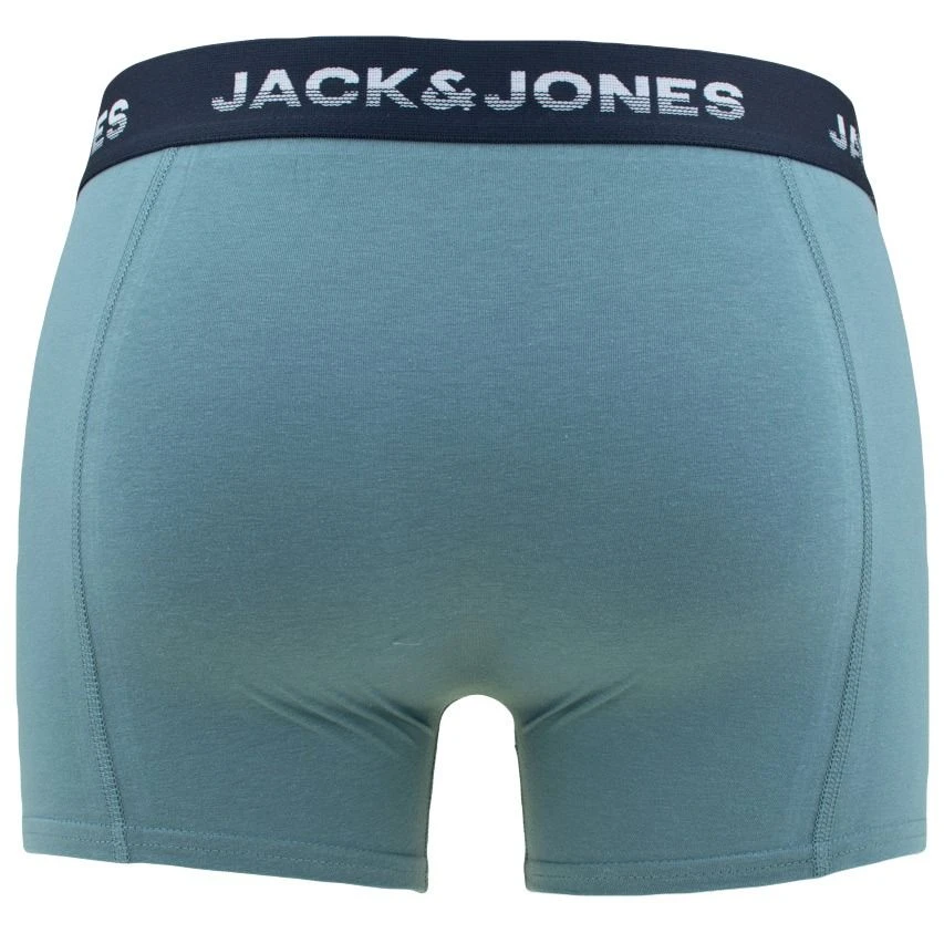 Jack & Jones 5-pack boxer trunks maxwell blauw & groen Jack & Jones 5-pack Boxer Trunks Maxwell Blauw & Groen -Boxers Winkel