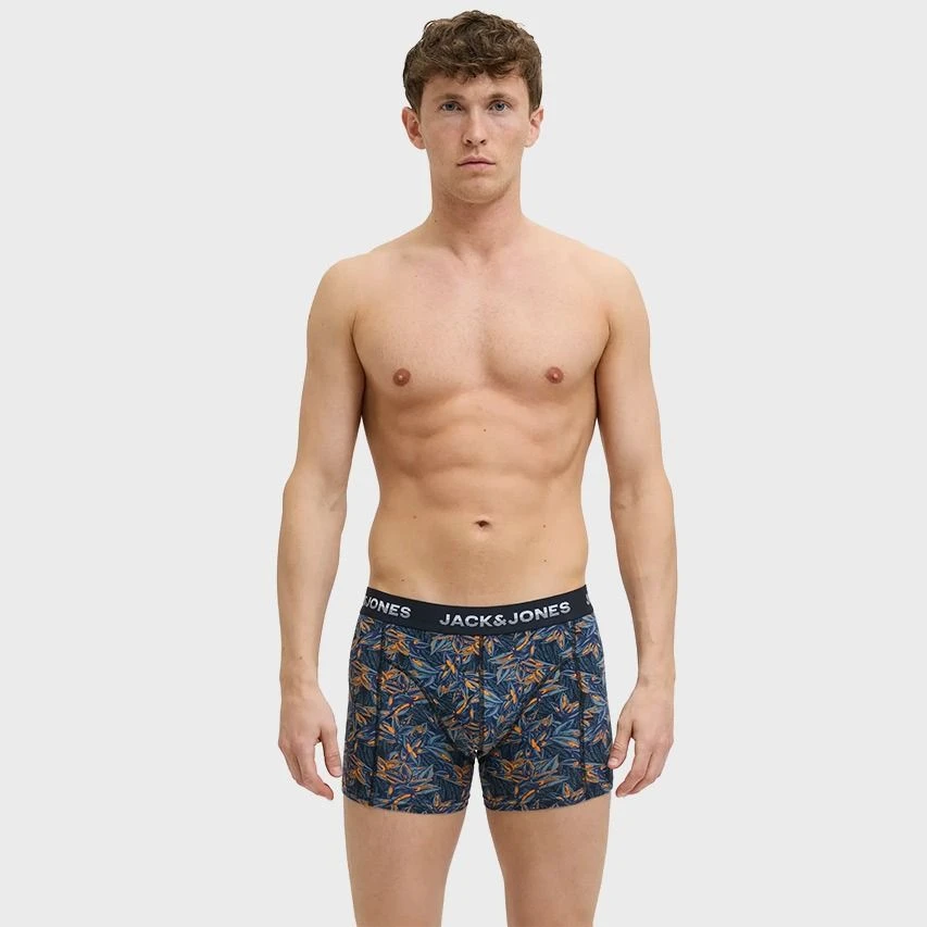 Jack & Jones 5-pack boxer trunks maxwell blauw & groen Jack & Jones 5-pack Boxer Trunks Maxwell Blauw & Groen -Boxers Winkel