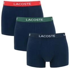 Lacoste 3-pack Boxers Combi Blauw II