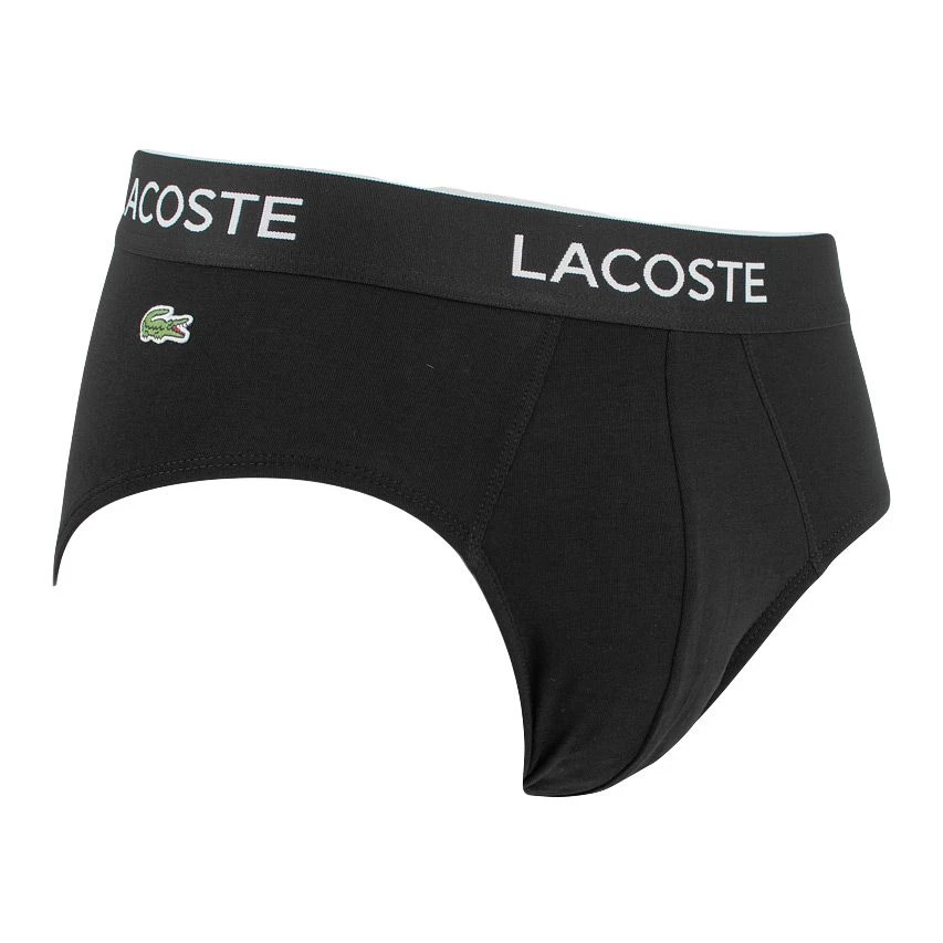 Lacoste 3-pack herenslips casual zwart Lacoste 3-pack Herenslips Casual Zwart -Boxers Winkel