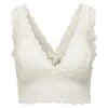 ONLY Dames Bralette Kant Chloe Wit