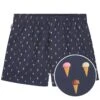 Pockies Wijde Boxershort Icecream Blauw
