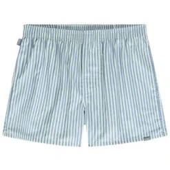 Pockies Wijde Boxershort Ice Striped Blauw