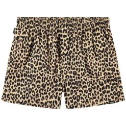 Pockies Wijde Boxershort Leopard Bruin & Zwart