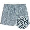 Pockies Wijde Boxershort Squiggles Blauw