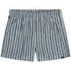 Pockies Wijde Boxershort Wavey Blauw