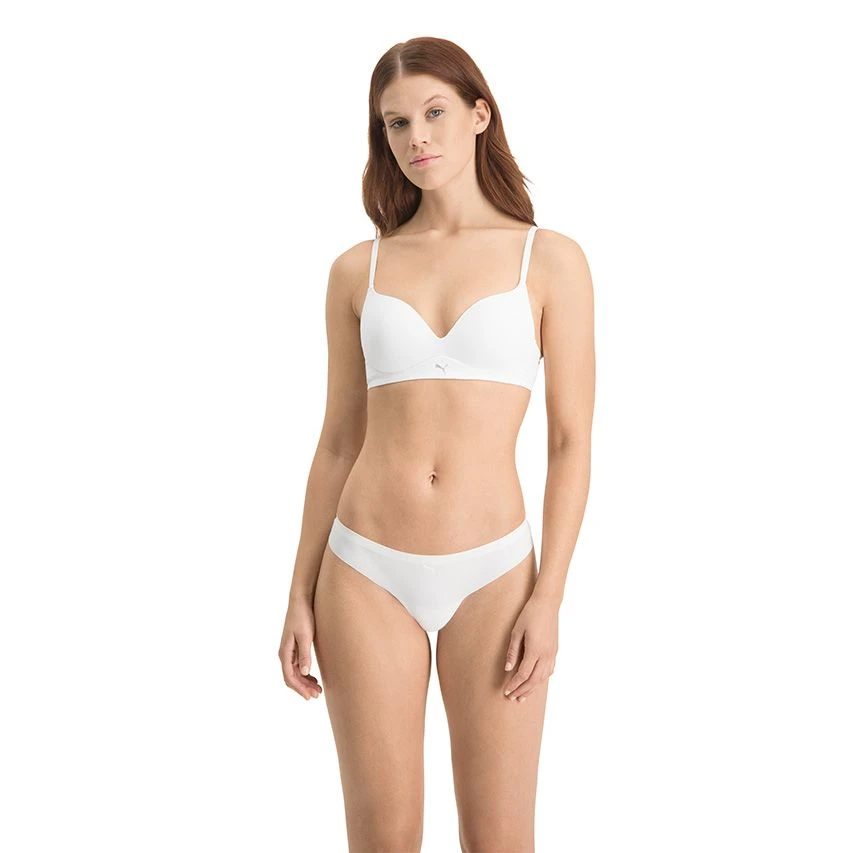 PUMA dames 2-pack microfiber strings seamless wit PUMA Dames 2-pack Microfiber Strings Seamless Wit -Boxers Winkel