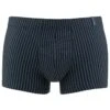 Schiesser Long Life Modal Soft Boxer Stripe Blauw & Zwart